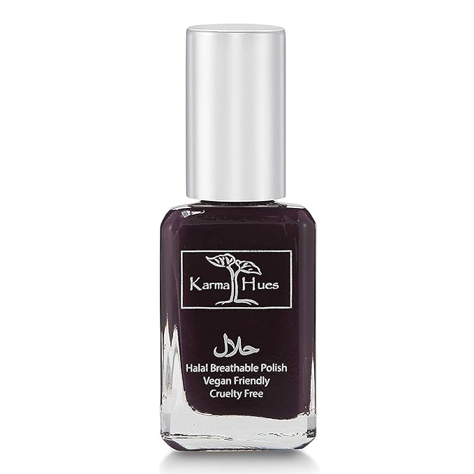 Karma Naturals Certified Halal Nail Polish - Breathable & Water Permeable, Wudu Friendly (Zara)