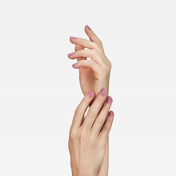 Mineral Fusion Nail Polish, Mauve Rose Pink, Flirtini Flirtini 0.33 Fl Oz (Pack of 1)