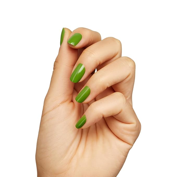 Nailtopia Bio-Sourced, Chip-Free Nail Lacquer - Fast Dry Nail Polish - Superfood-Infused - Natural Nail Polish - Green Goddess - 0.41 oz