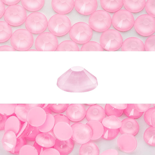 Novani 576 Pieces Flatback Rhinestones Glass Round Gems Mocha Rose Crystals for Nail Art DIY Crafts Clothes Shoes,SS30,6.4-6.6mm