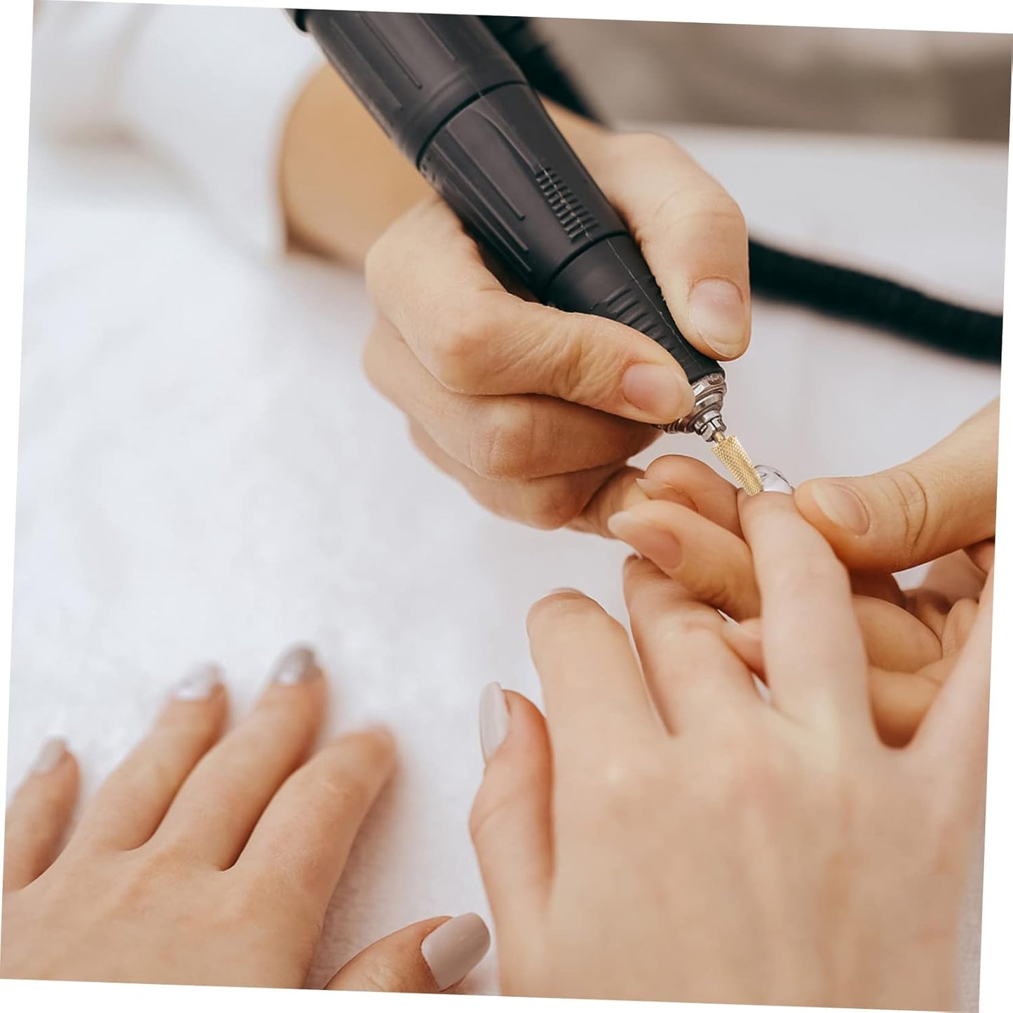 minkissy 3pcs Nail Art Polishing Grinding Multi-purpose Manicure Tool for Efficient Nail Shaping and Buffing Tungsten Design for Dead Skin Removal and Finishing