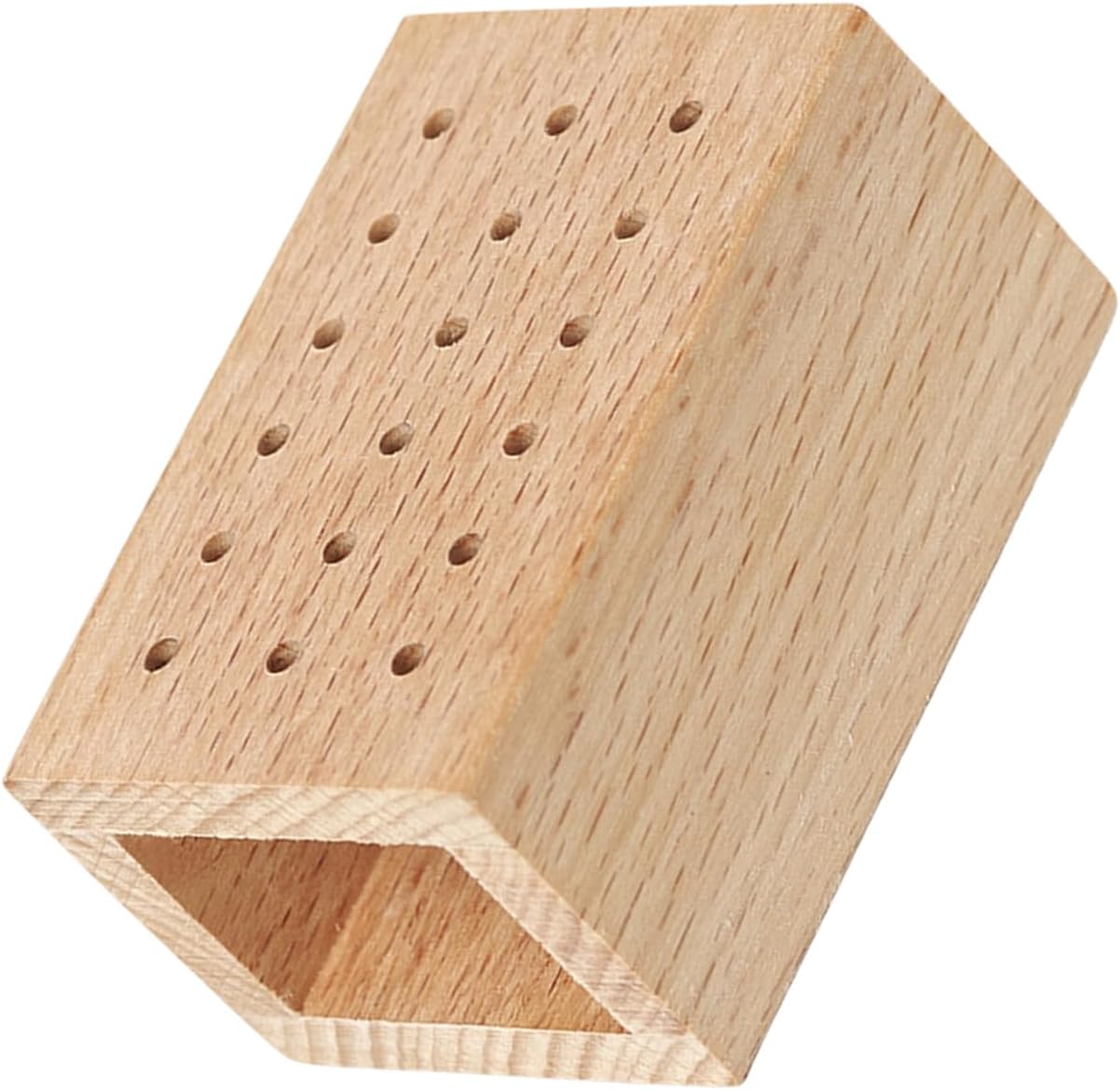 Wooden Nails Drill Grinding Bit Holder Professional Nails Polish Head Storage Display Stand Nails Drill Bits Organizers