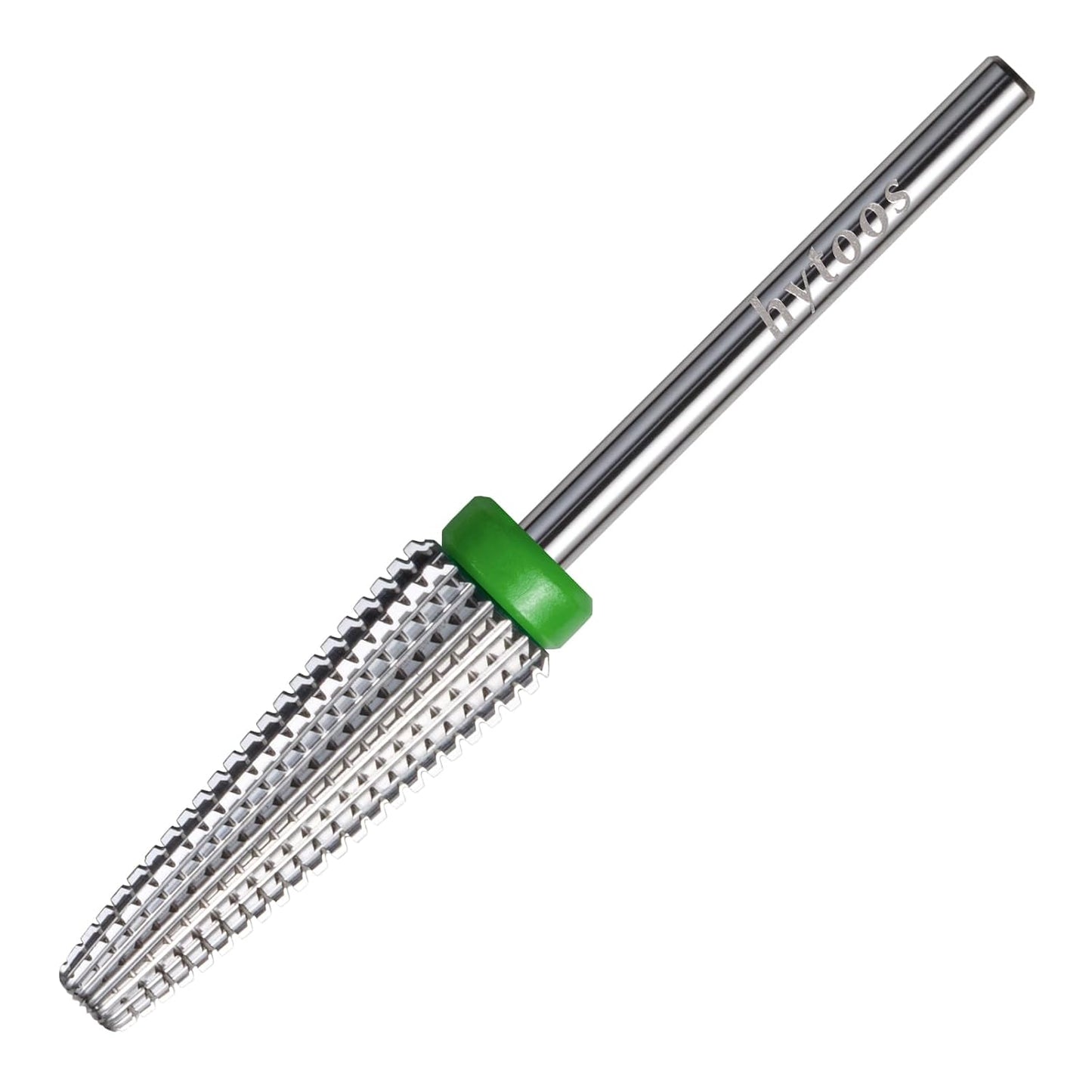 Long 5 in 1 Nail Drill Bits, 20mm Coarse Safety Tapered Nail Bit, Straight Cut Carbide Drill Bits for Nails, 3/32 Two-way, Electric Drills Removal Manicure Thick Gel