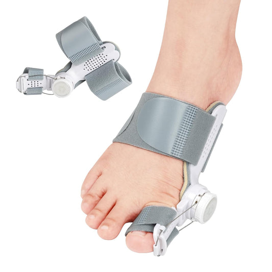 Bunion Corrector for Women Men, Adjustable Bunion Fix for Big Toe Separation Pain Relief with Non Slip Big Toe Separators, Orthopedic Bunion Splint for Left/Right Feet Hallux Valgus Relief (1PCS)