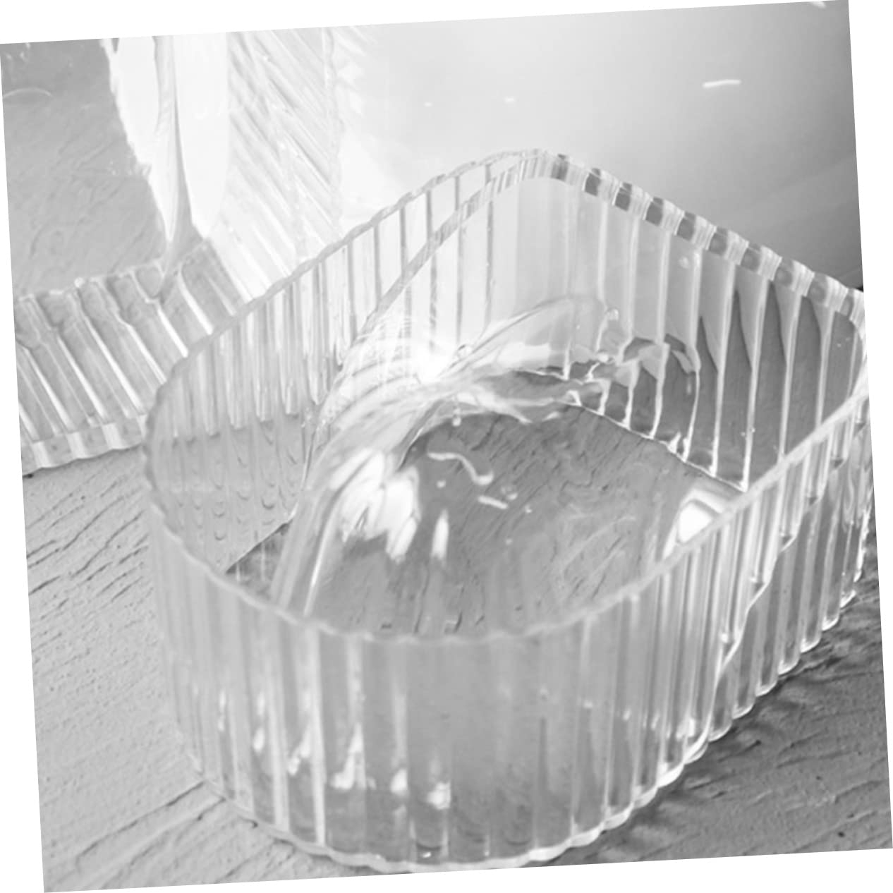 Nail Soaking Bowl, Soak Off Gel Polish Dip Powder Remover Manicure Bowl, Nail Art Polish Remove Wash Soaker Tray Manicure Spa Tool