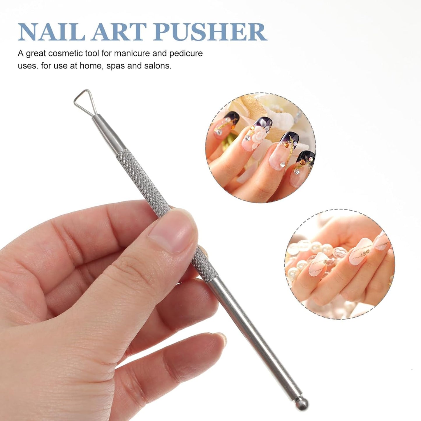 4 Pcs Cuticle Pusher Tool triangle cuticle peeler scraper nail cuticle remover cuticle cutter tool nail gel remover pusher Nail Remover Tool nail art push hands nail polish