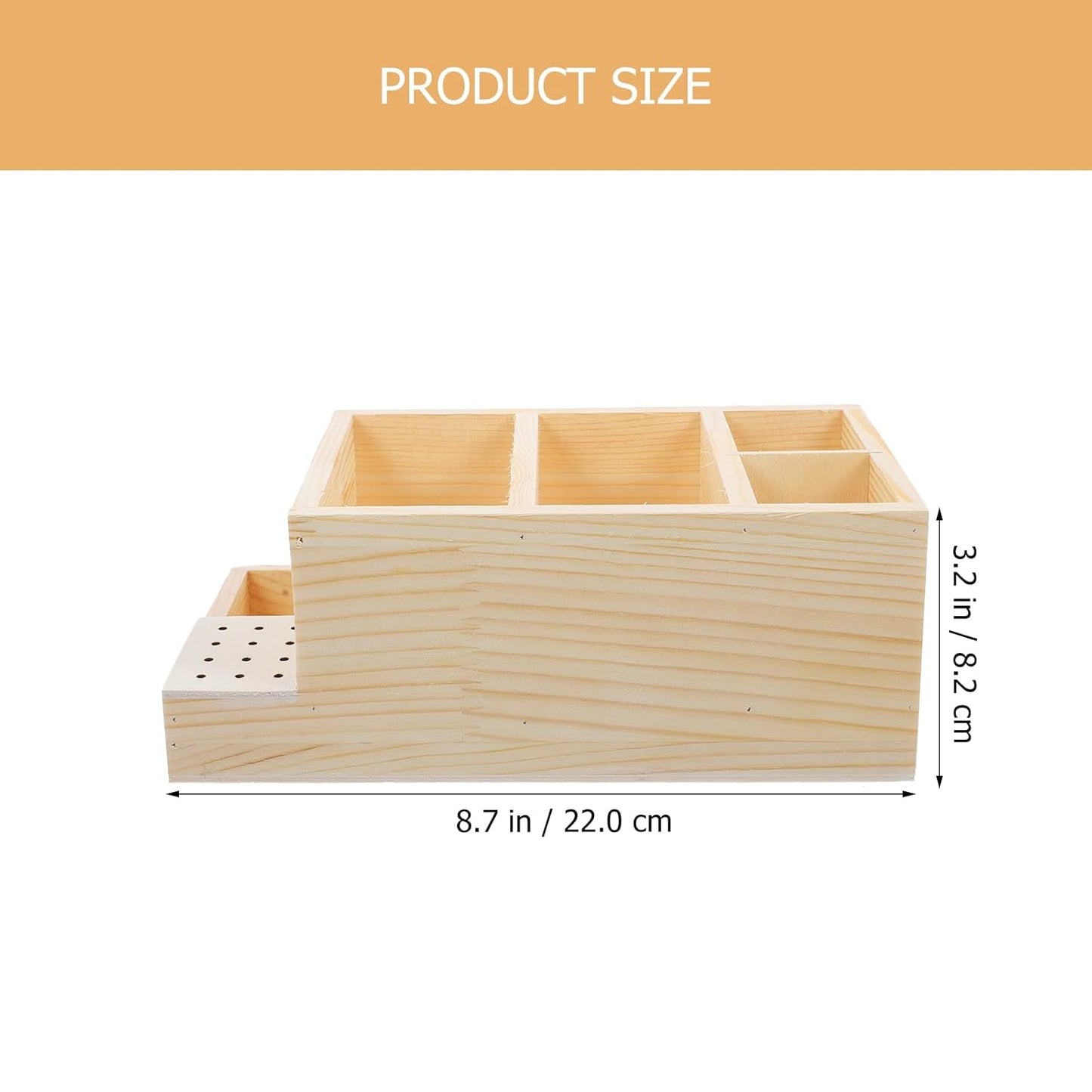 Mipcase Box Grinding Head Storage Box Manicure Tool Case Nail Tool Storage Case Nail Polish Holder Stand Nail Tool Holder Stand Nail Drill Bit Display Holder Major Wooden Acrylic