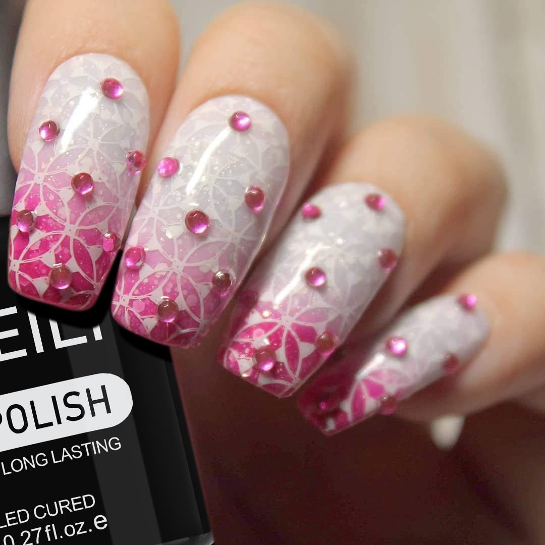 AIMEILI Gel Nail Polish, Hema Free, Cruelty Free, Vegan, Soak Off U V LED Nail Art for Women Girls Manicure Salon DIY Home - 1012 8ml