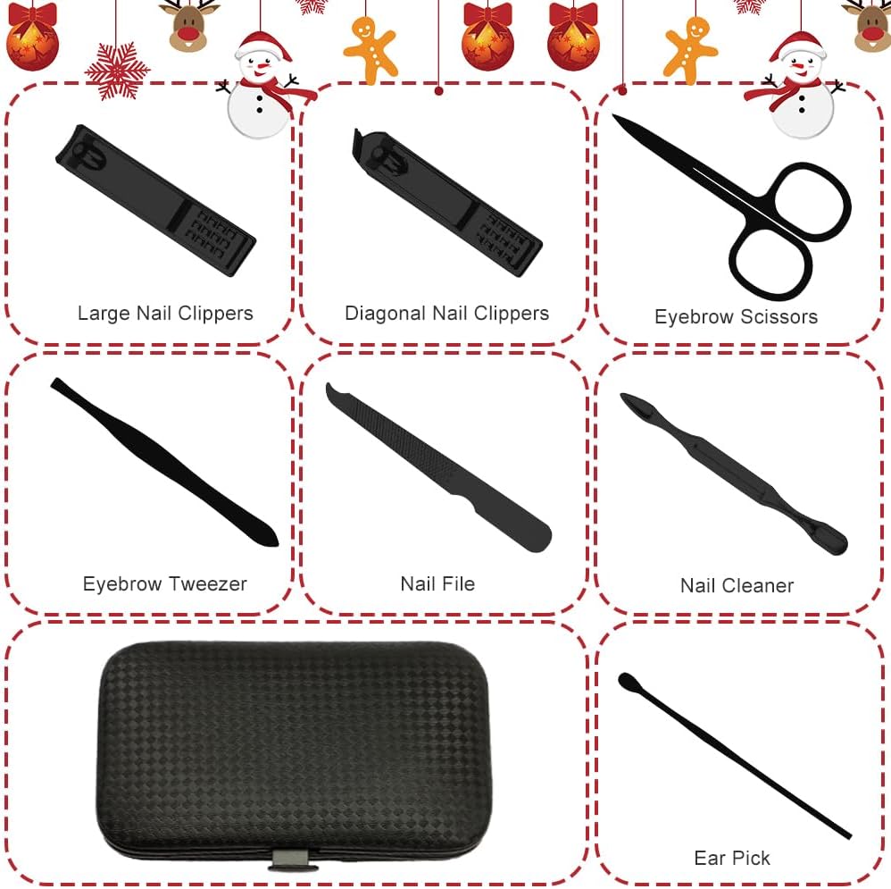Stocking Stuffers for Men Women,Christmas Gifts,Gifts Under 10 Dollars,Family Gifts,White Elephant Gifts for Adults,Gag Gifts,Friend Gifts,Small Gifts,Mom Gifts,Gifts for Grandma,Nail Care Set