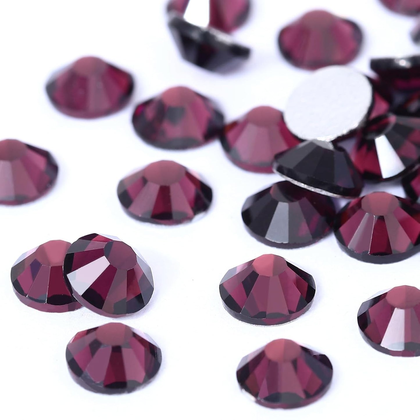 SS20 Non Hotfix Flatback Rhinestones - 1440pcs Glass Nail Gems Crystals for Makeup Bags, Shoes & DIY Decoration - Amethyst