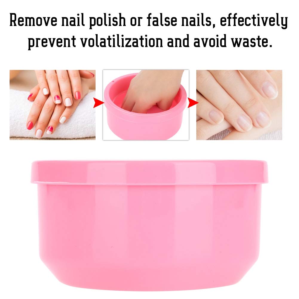 HURRISE Nail Art Soak Bowl, Nail Soaking Bowl, Polish Treatment Hand Soak Bowl Nail Polish Tray Nail Care Tool, Nail Nutrition For Nail Polish Treatments