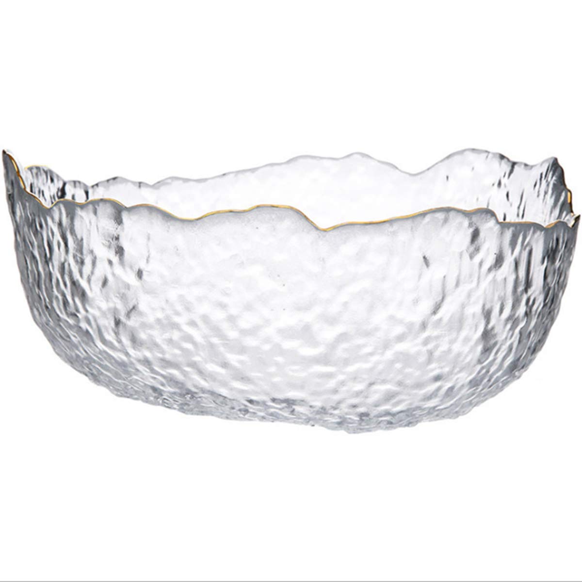 SOONHUA Nail Art Manicure Care Soak Bowl Tray, Hand Soaking Bowl for Nail Treatment Polish Removal (Transparent)