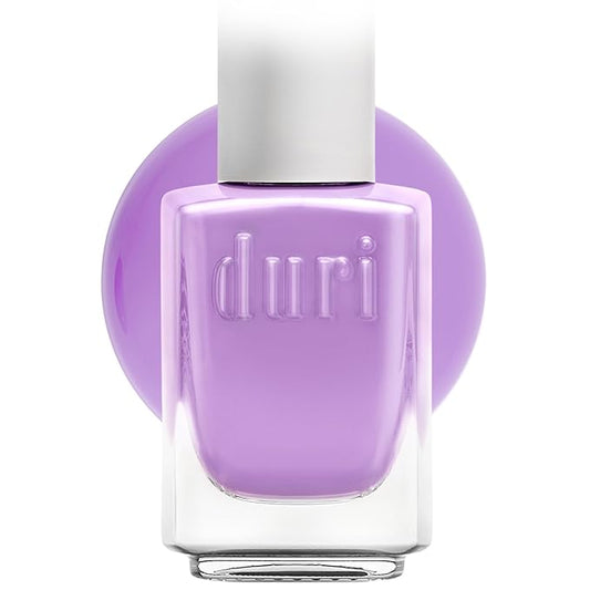 duri Nail Polish, 111S Sleeping Beauty Indigo, Pastel Lavender Purple, Full Coverage, Quick Drying, 0.45 Fl Oz