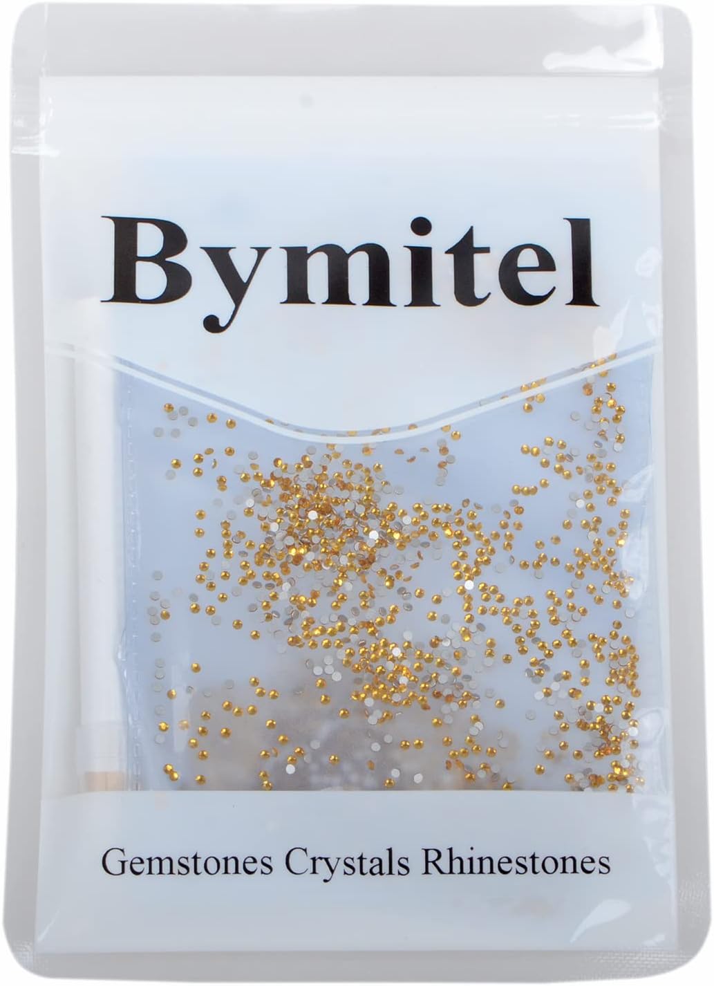 2880PCS Art Nail Rhinestones Non Hotfix Glue Fix Round Crystals Glass Flatback for DIY Jewelry Making with one Picking Pen (ss3 2880pcs, Topaz)