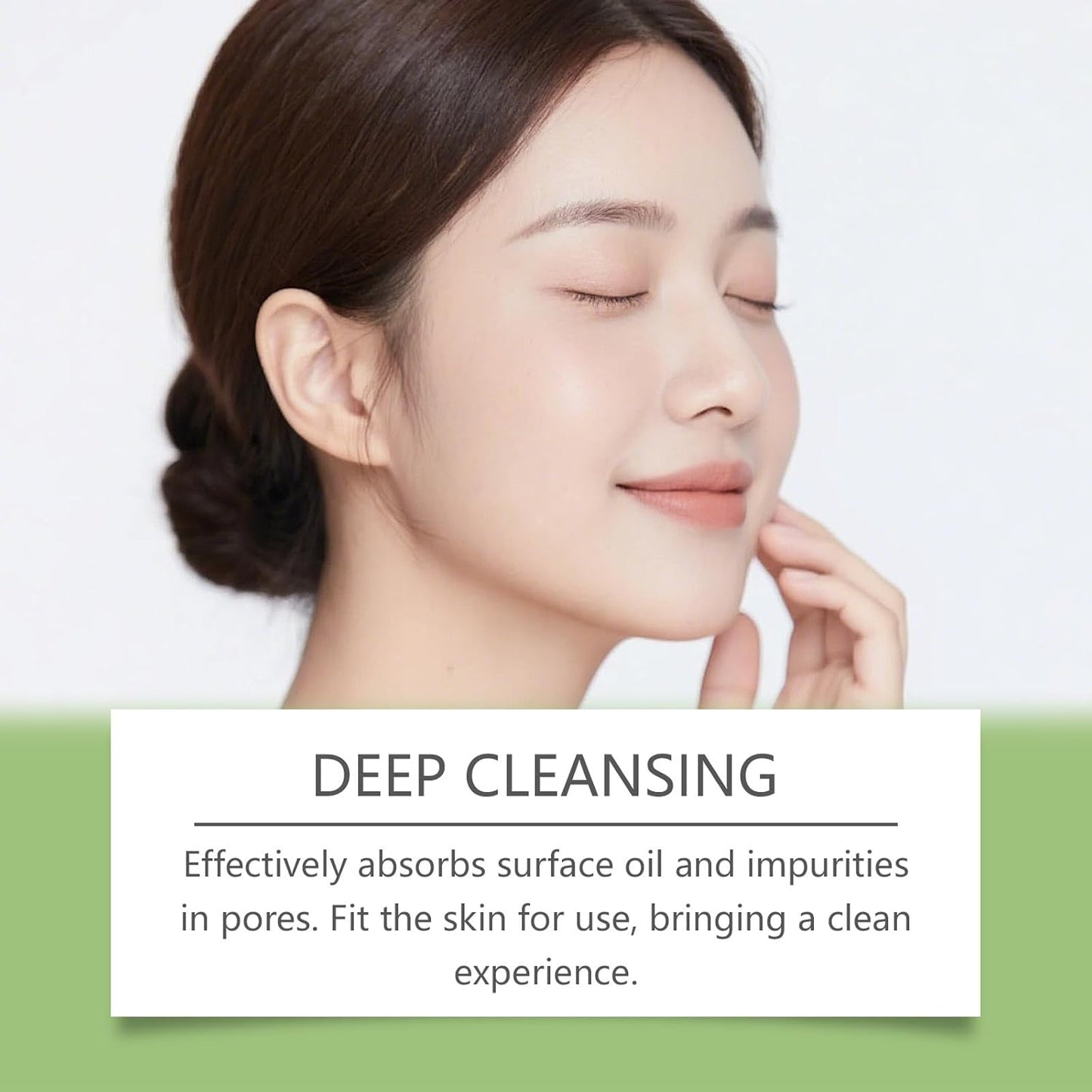 Holy Basil Bubble Deep Mask – Holy Basil & Carbonated Water for Cleansing Pores & Blackheads, Korean Clay to Bubble Wash-Off Pack (90g / 3.17 oz)
