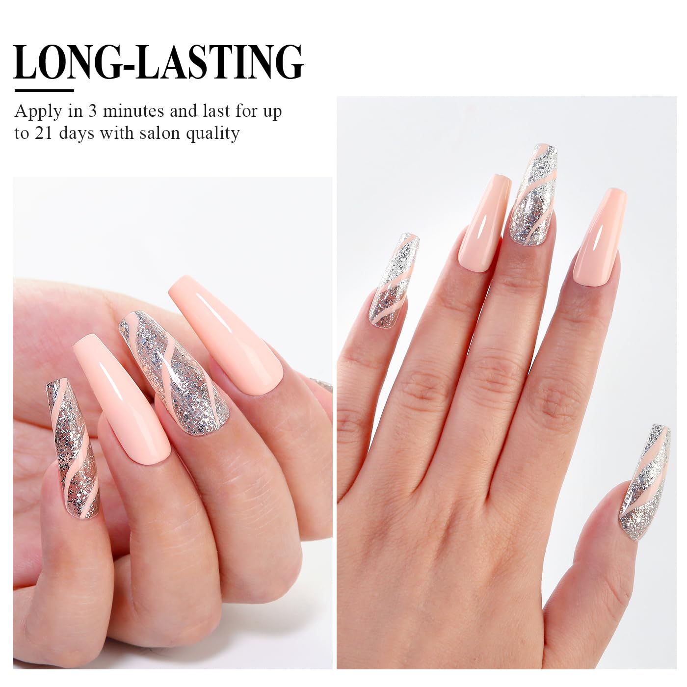 Imtiti Nude Gel Nail Polish, Nude Gel Polish High Gloss Soak Off UV LED Neutral Spring Summer Art Manicure Salon DIY Design 10ML