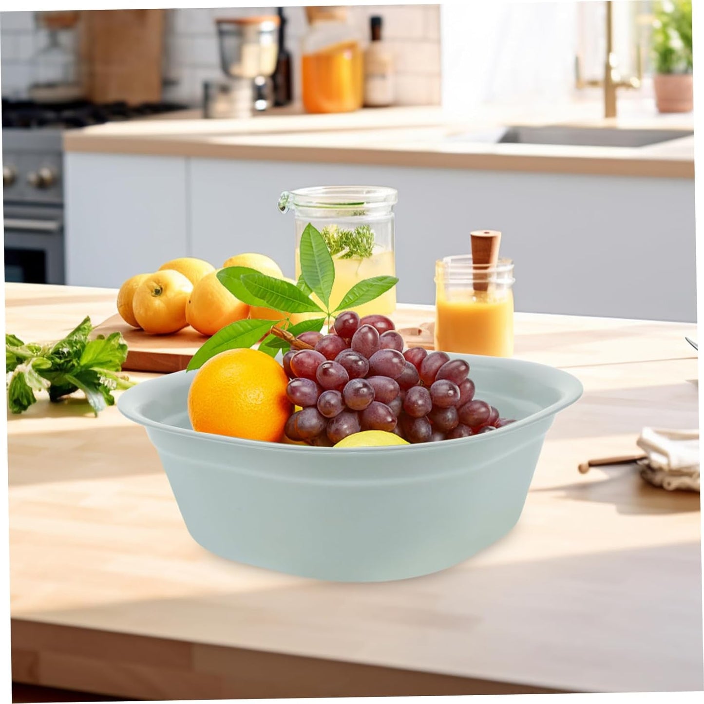 Large Foot Soaking Basin Multi-functional Plastic Wash Basin Nail Soaking Bowl
