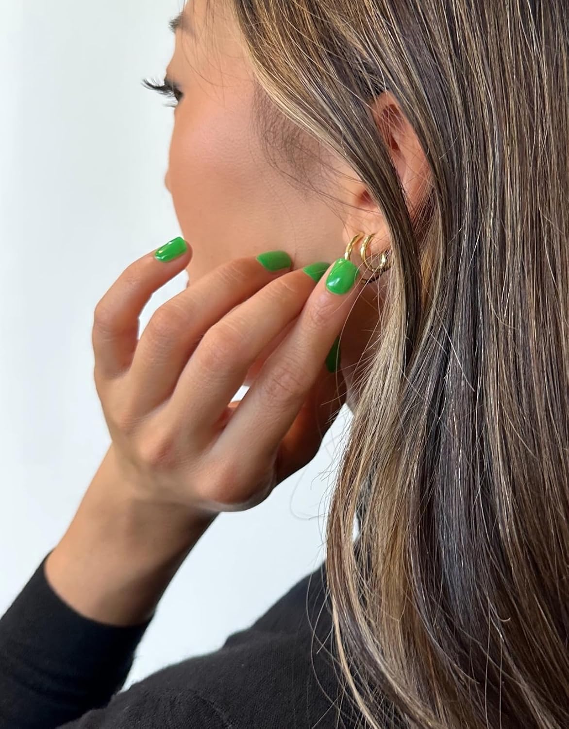 NOVA, Female Founded, Semi Cured Gel Nail Strips (Clover) - The 10 Minute Manicure. Salon-Quality, Works with Any Nail Lamp, Easy to Apply & Remove - Incl. Nail File & Wooden Stick (Clover)