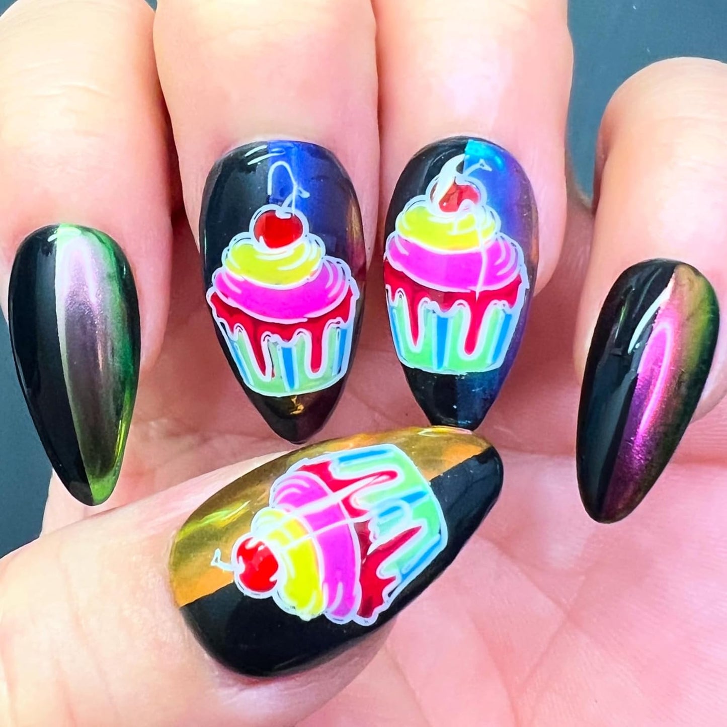SheModern STICKY WHITE Stamping Polishes Stamping Polishes (Set of 3) For Nail Art Design Air-Dry Collection. More Transfer Time with Tacky Surface for Easy Adhere of Pigment, Glitter