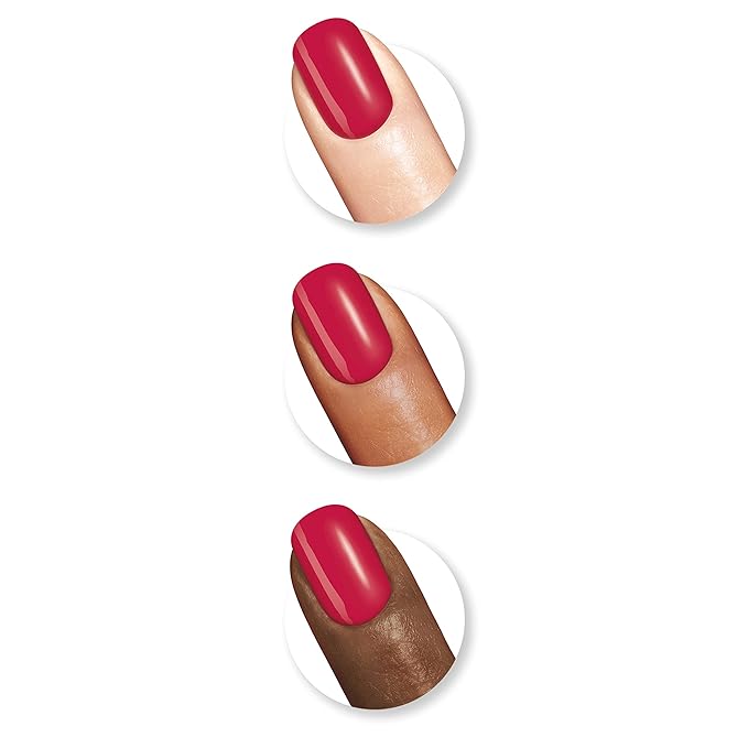 Sally Hansen Miracle Gel Salon Quality Nail Polish | Gel-Like Formula, Two-Step System, No UV Light Needed, Long Lasting | Opaque, Glossy | 329 Pink Tank | Reddish Pink Nail Color