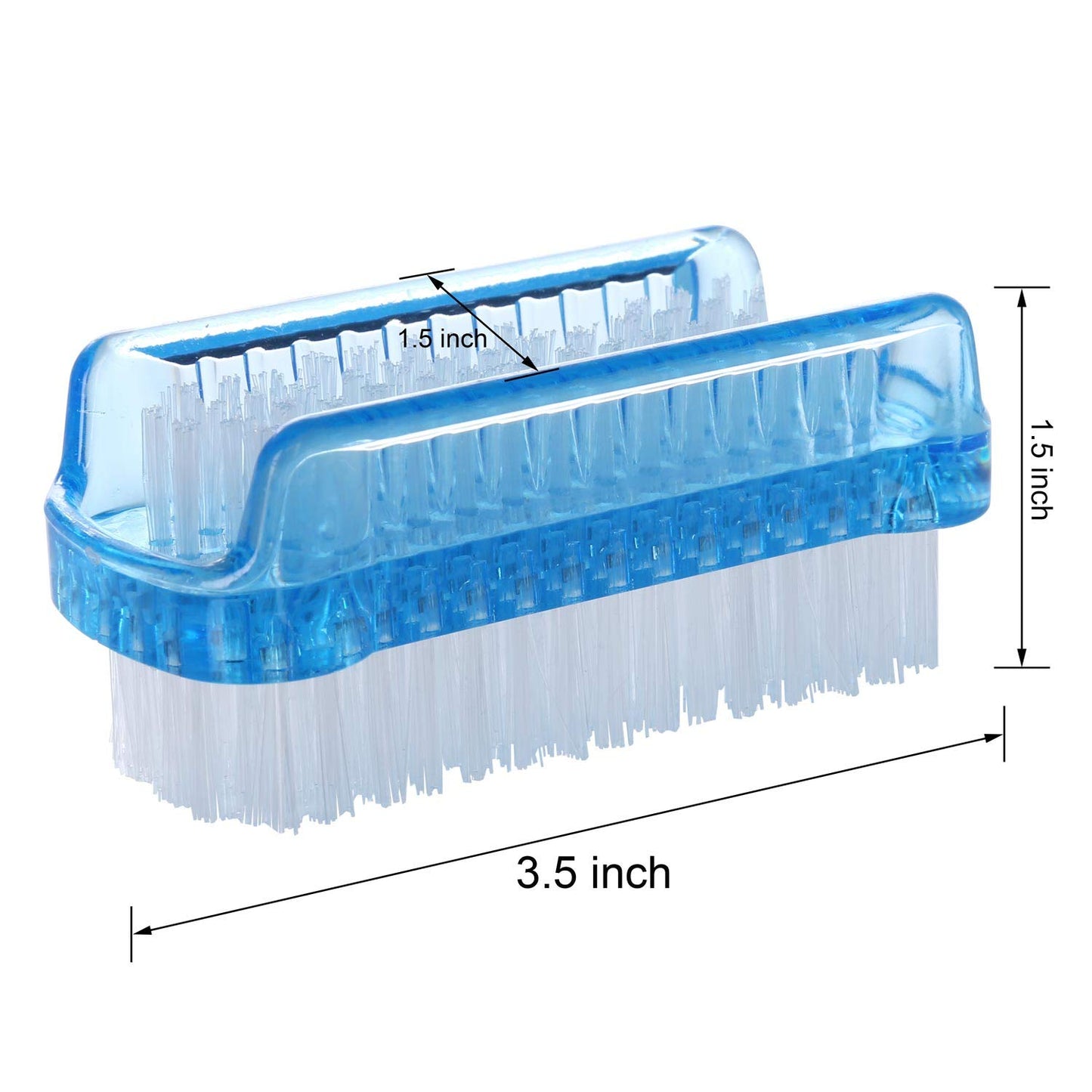 BTYMS 6 Pcs Nail Brush for Cleaning Dual-sided Fingernail Scrub Cleaning Brushes Under Nail Cleaning Tool for Toes and Nails