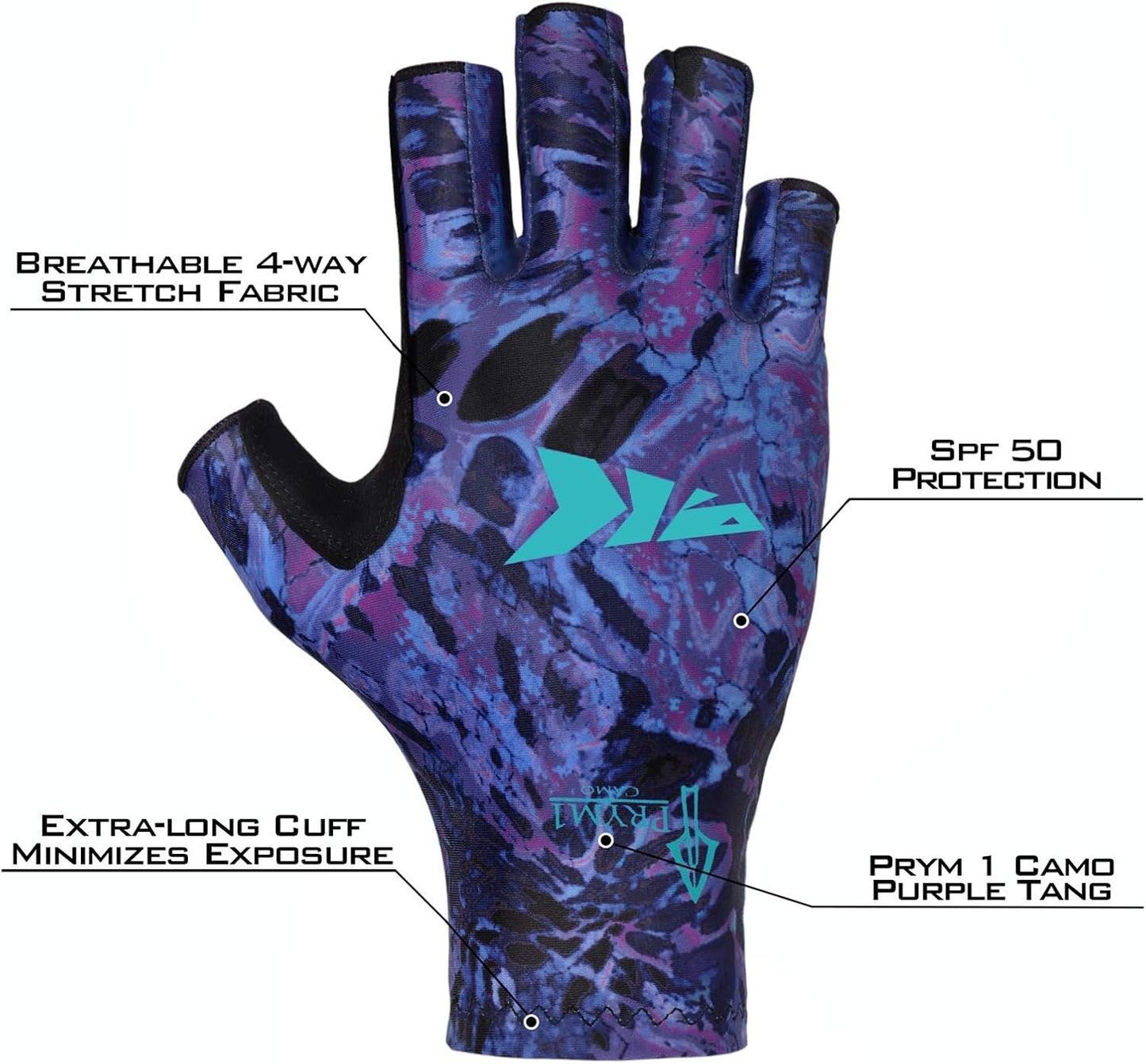 KastKing Sol Armis Sun Gloves UPF50+ Fishing Gloves UV Protection, Sun Protection for Outdoor, Kayaking, Rowing