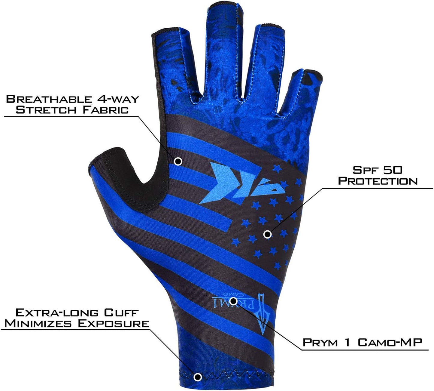 KastKing Sol Armis Sun Gloves UPF50+ Fishing Gloves UV Protection, Sun Protection for Outdoor, Kayaking, Rowing
