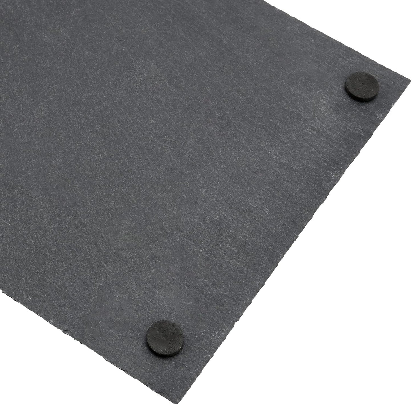 8 PCS 10 x 4.7 Inch Black Slate Cheese Boards, Black Slate Serving Platter with Natural Edge, Slate Stone Serving Tray for Cheese, Charcuterie, Sushi, Appetizers