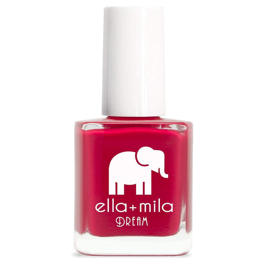 ella+mila Professional, Quick Dry, Long-Lasting & Chip-Resistant Red Nail Polishes (Bad Obsession - 0.45 fl oz)