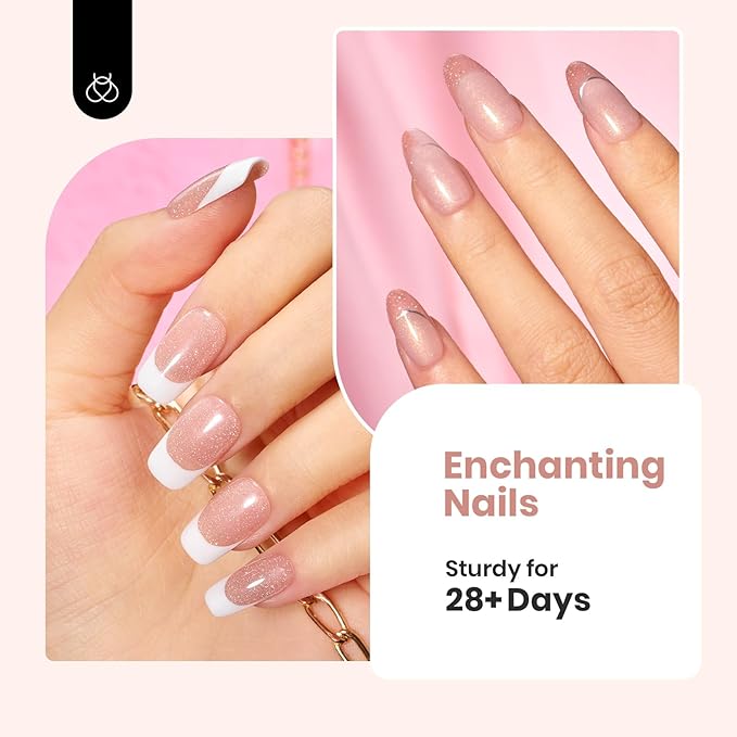 Beetles Rubber Base Color Gel Nail Polish, 6 Colors 5 IN 1 Nude Rubber Base Gel Neutral Sheer Pink Peach Glitter Nail Polish for Thin Nails Soak Off U V LED Lamp Cure Nail Art Design Gifs for Women