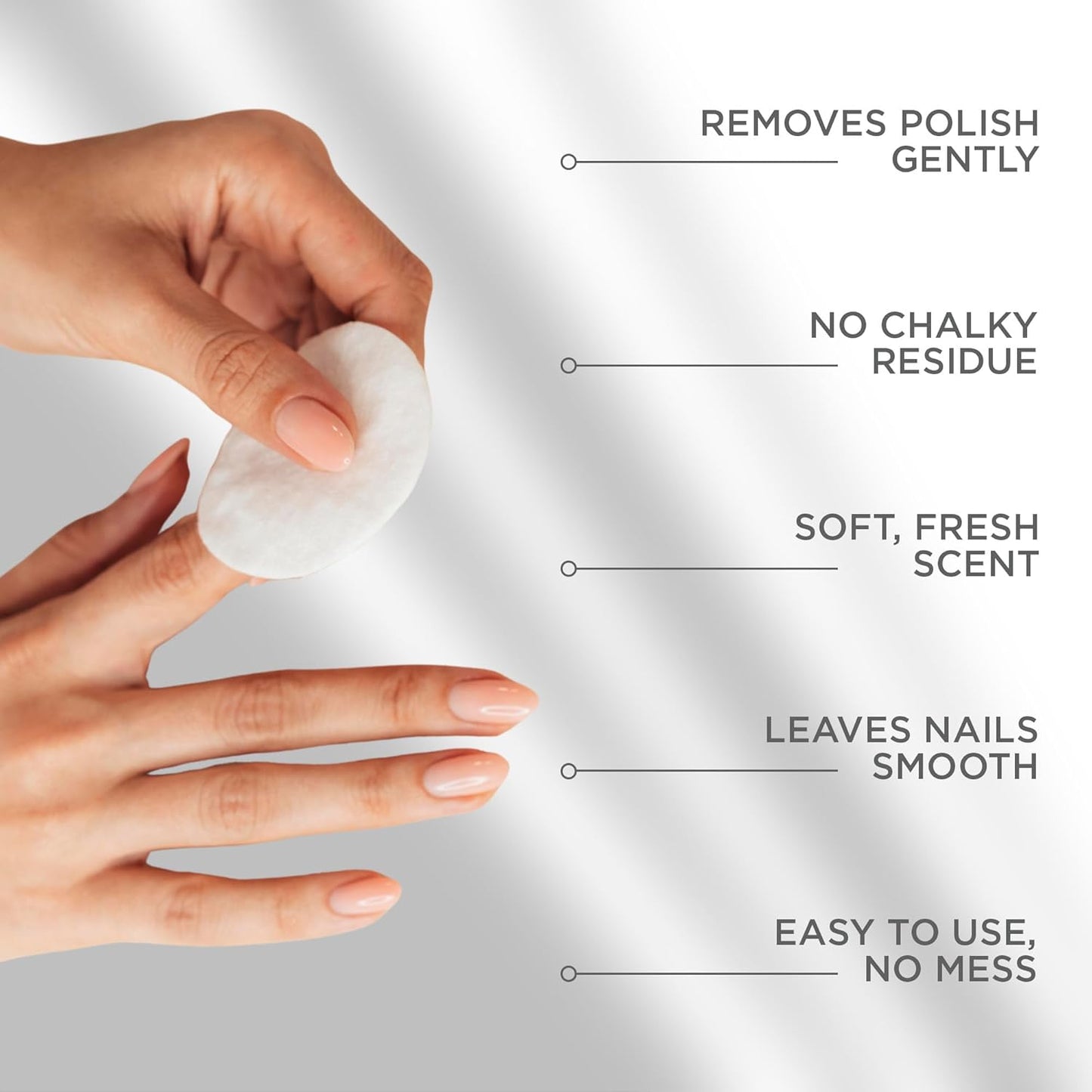 Côte Beauty’s Takeoff Non-Acetone Nail Polish Remover, Scented with Wild Sea Rose & Essential Oils, Vegan & Cruelty-Free, Gentle Nail Polish Remover with No Chalky Residue, 4 Fl Oz