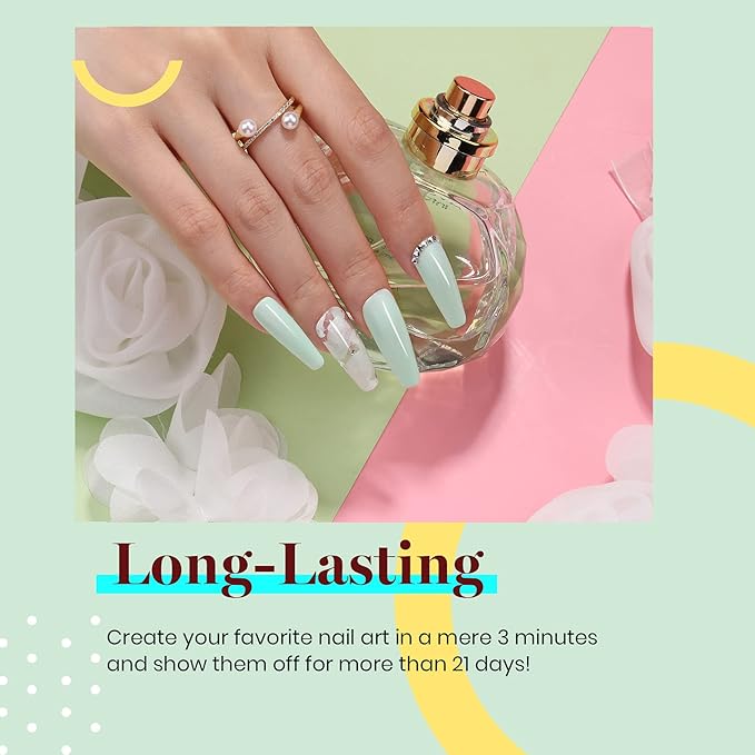 Beetles Mint Green Gel Nail Polish 15ml Green Gel Polish Color Gel Polish Soak off Uv Led Nail Lamp Nail Art Manicure Salon Salon DIY Gel Nail Design