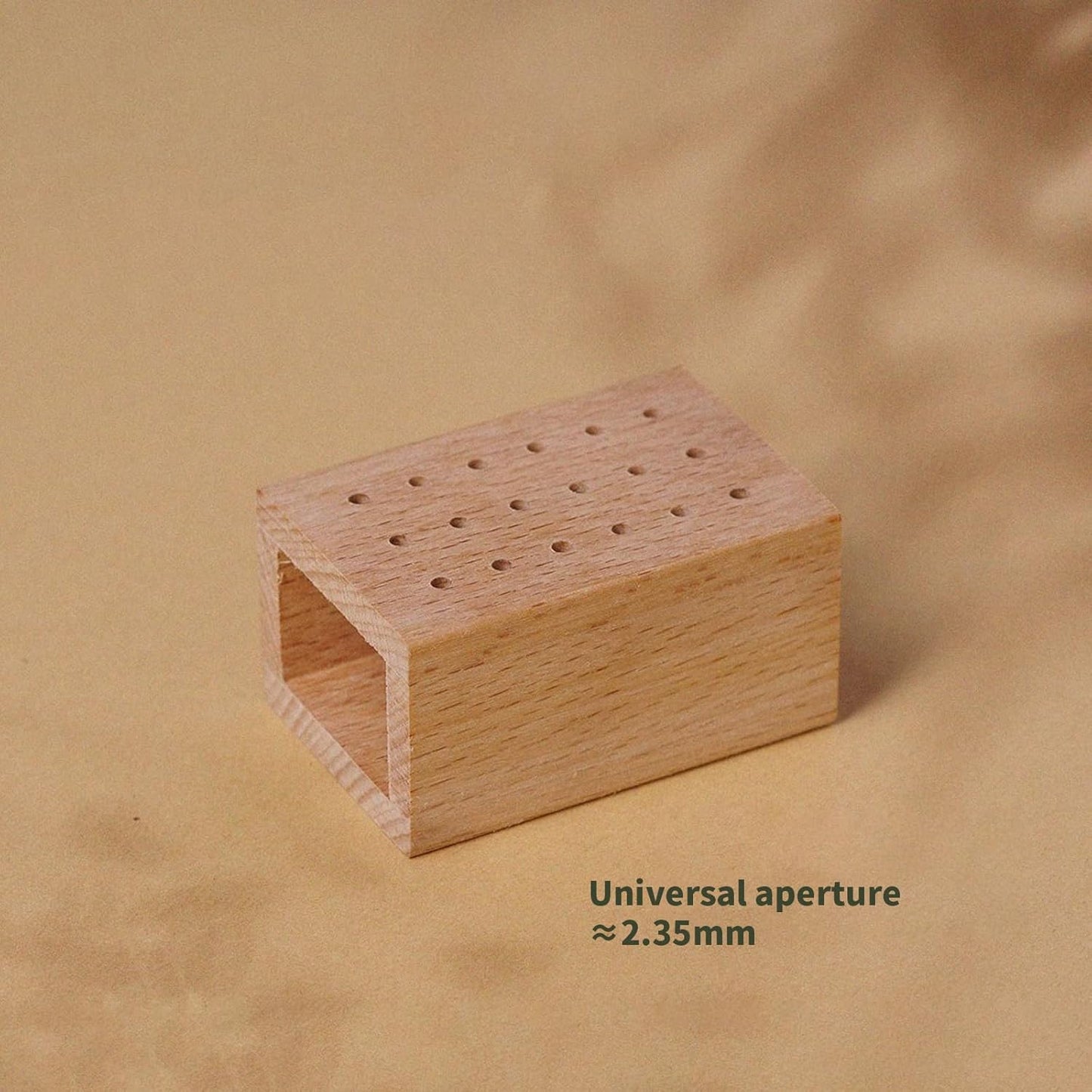 Wooden Nails Drill Grinding Bit Holder Professional Nails Polish Head Storage Display Stand Nails Drill Bits Organizers