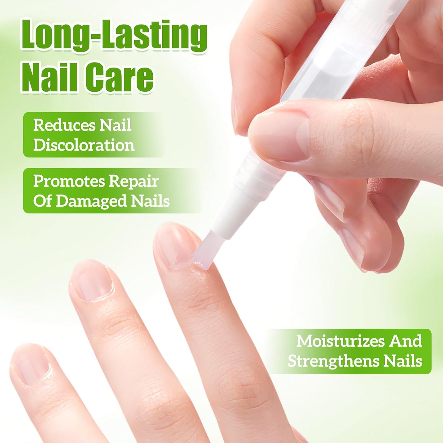 Orvalle Nail Fungus Pen,Nail Growth Treatment Repair Serumtwist Pen for Repair & Strengthener，Fungus Pen for Toenails and Fingernails (3PCS)
