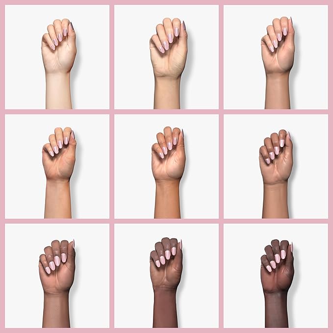 duri Nail Polish, 309 Iced Roses, French Manicure, Semi-Sheer Coverage, Glossy Finish, Quick Drying, Lasting, 0.45 Fl Oz