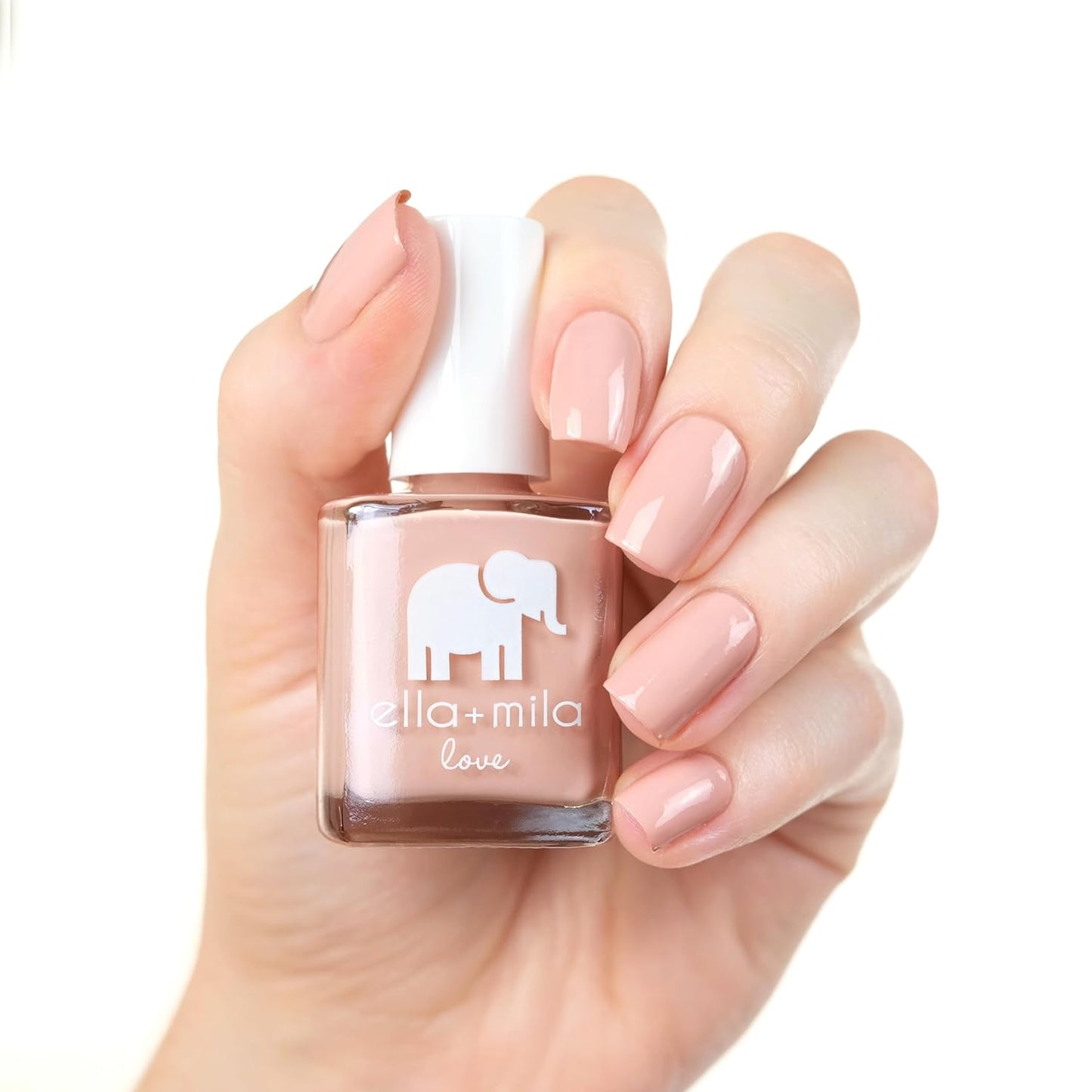 ella+mila Professional, Quick Dry, Long-Lasting & Chip-Resistant Pink Nail Polishes (Forever Mine - 0.45 fl oz)