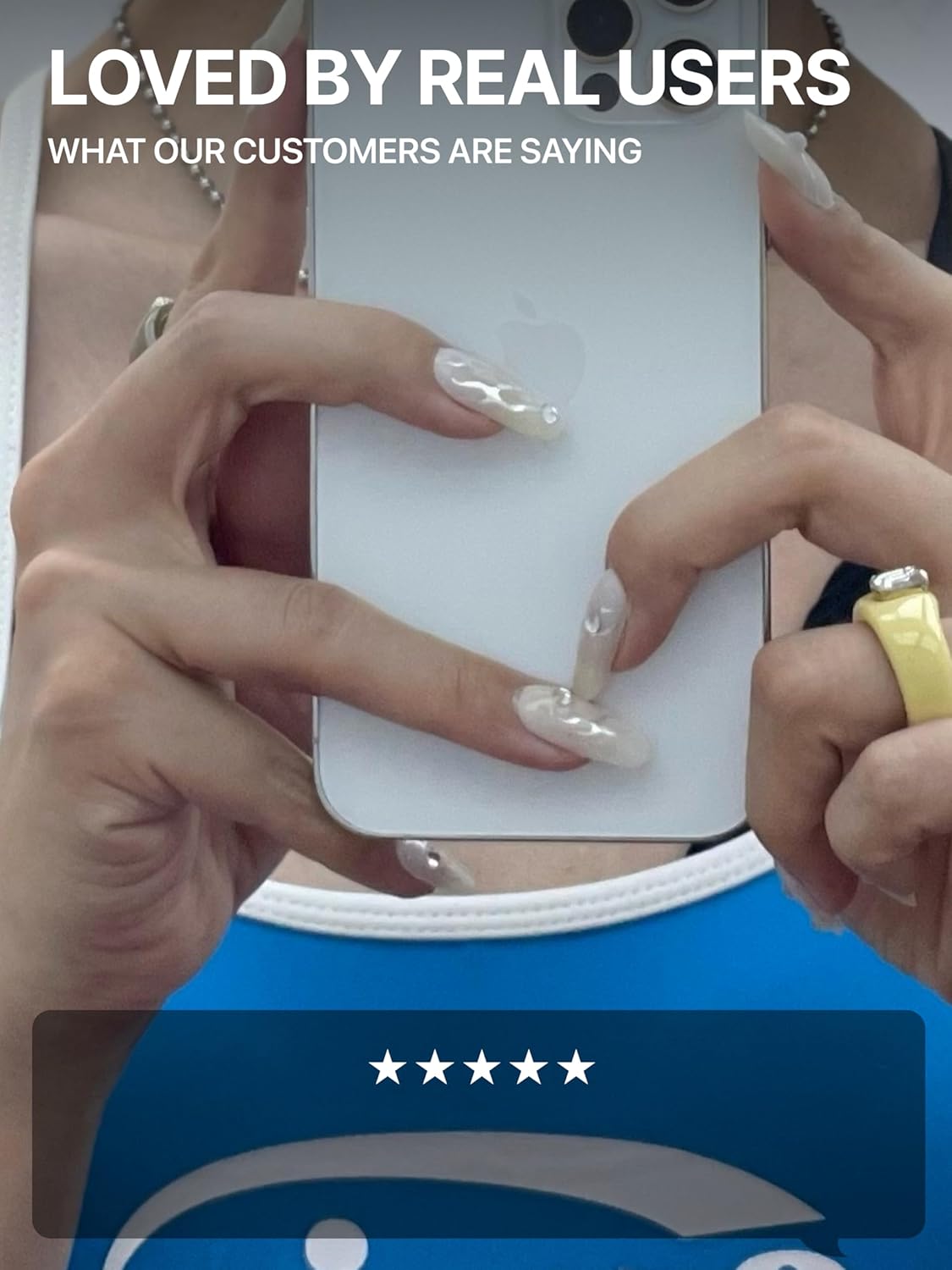 UUUUUU Semi Cured Gel Nail Strips | Salon-Quality | UV Free Gel Nail Wraps for Women | Easy Peel&Stick | Long-Lasting up to 14 Days | 28 Strips Set+File & Wipes | Gift-Ready(UGN148 Sassy)