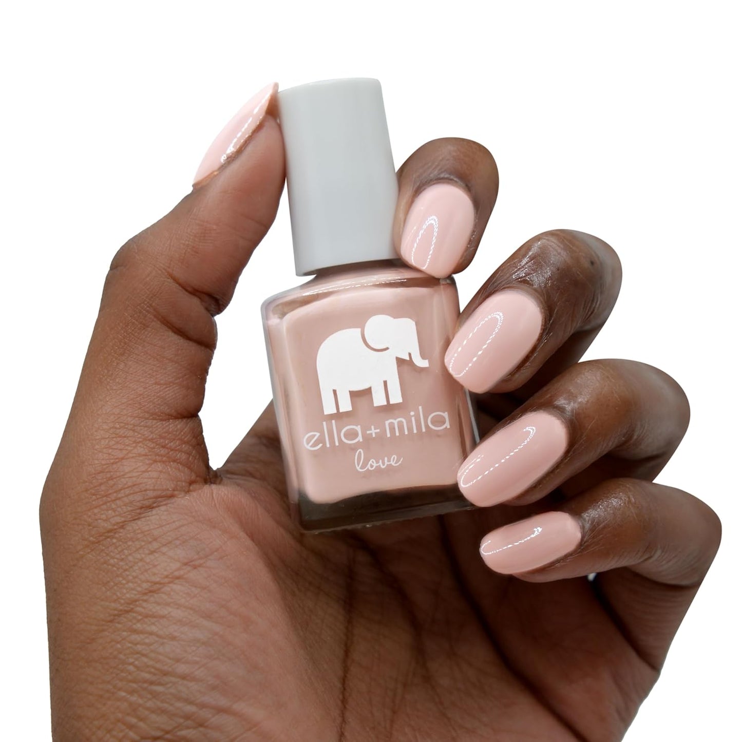 ella+mila Professional, Quick Dry, Long-Lasting & Chip-Resistant Pink Nail Polishes (Pour the Bubbly - 0.45 fl oz)