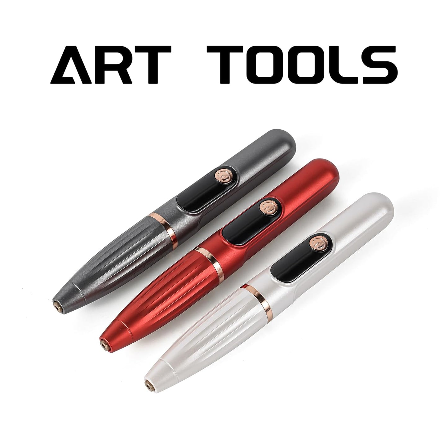 Cordless Electric Nail Drill 35000RPM Rechargeable Portable Nail File Kit for Acrylic & Gel Nails, Professional Manicure Pedicure Buffer Tool for Home & Salon (Rose Gold)