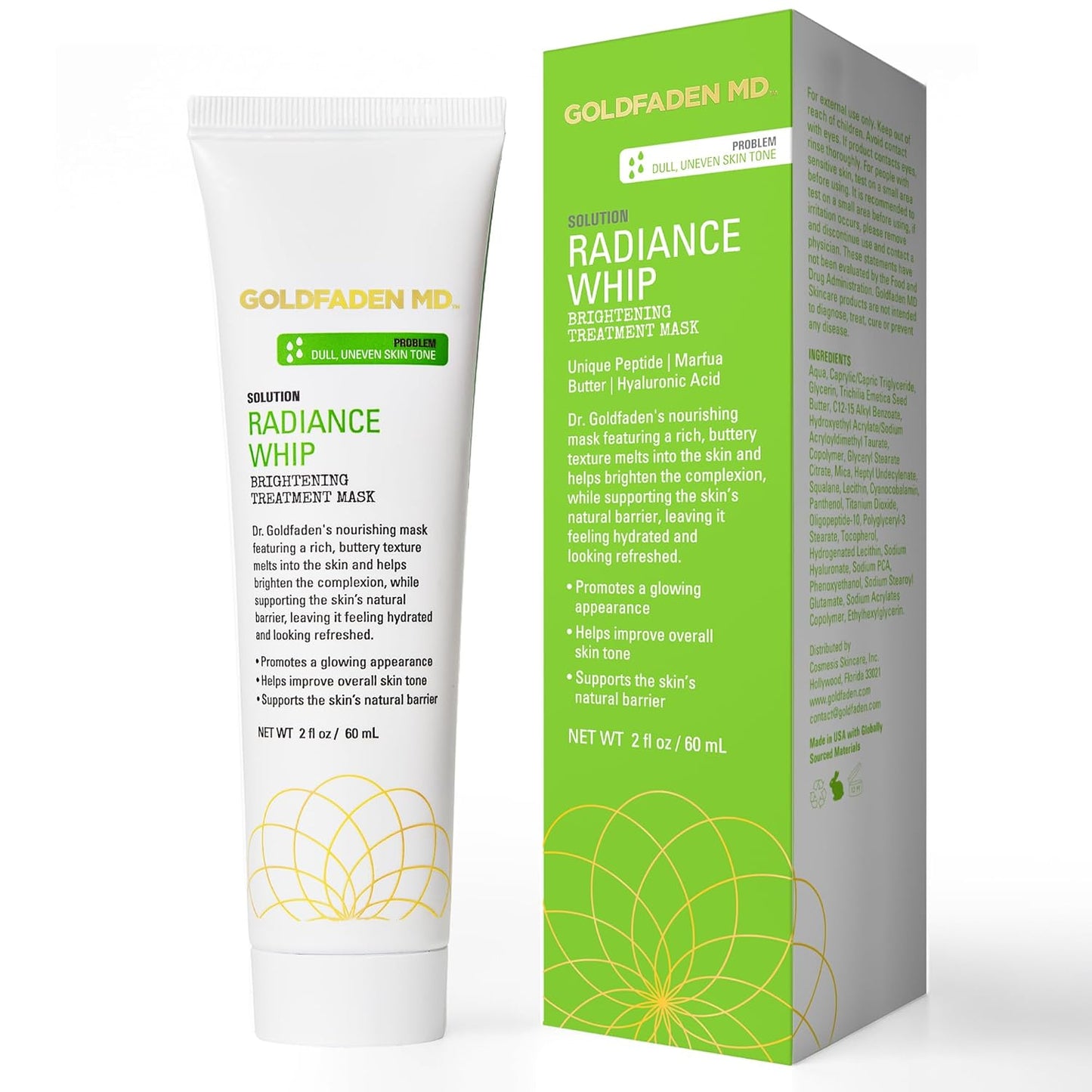 GOLDFADEN MD Radiance Whip Treatment Mask - 60ml