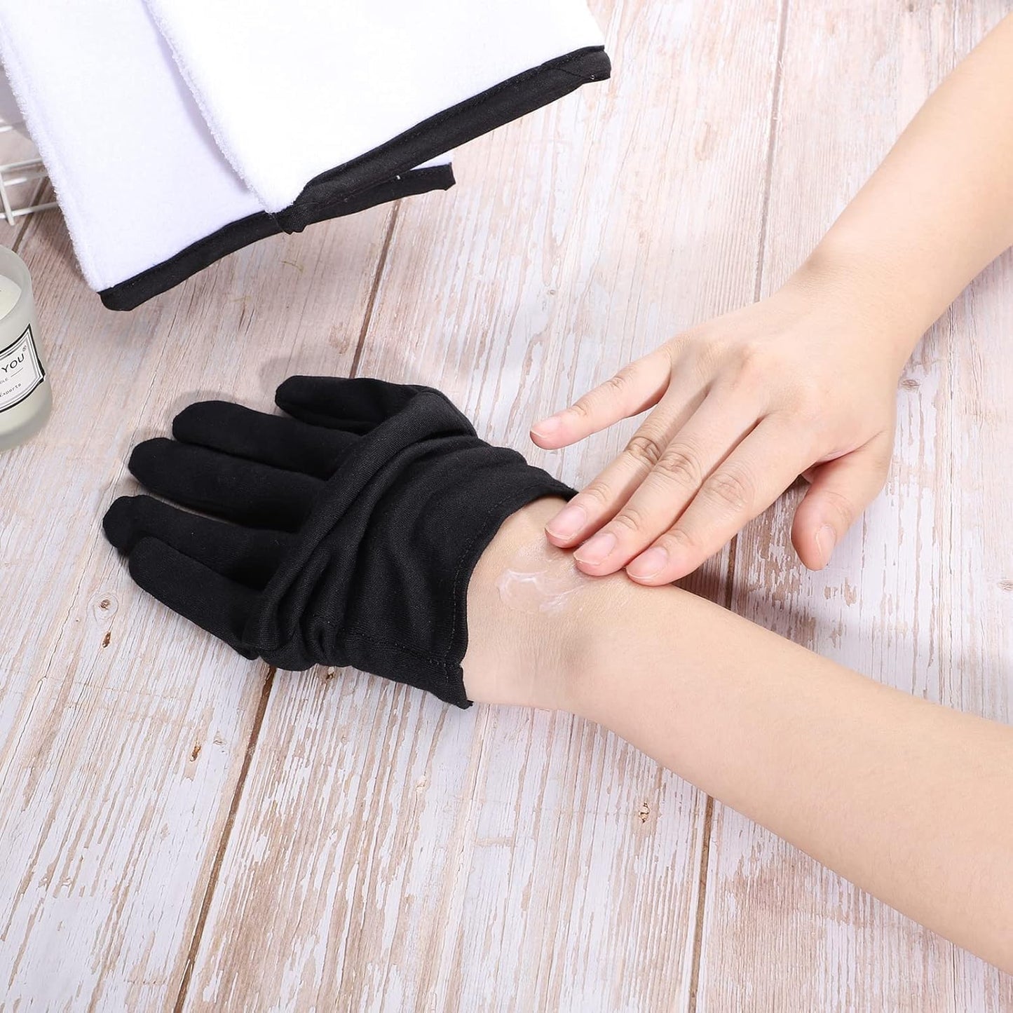 20 Pairs Large Archival Photo Gloves, Black Work Gloves For Handling Art Working Photography Men & Womens Cloth Gloves Liners Bulk for Handling Jewelry, Film, Photo, Coin Metal Inspection