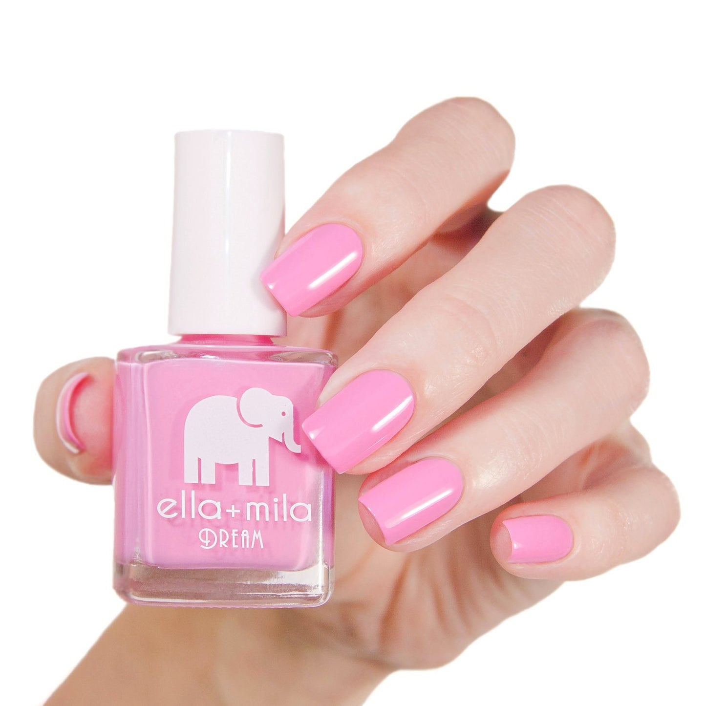 ella+mila Professional, Quick Dry, Long-Lasting & Chip-Resistant Pink Nail Polishes (Pinkterest+ - 0.45 fl oz)