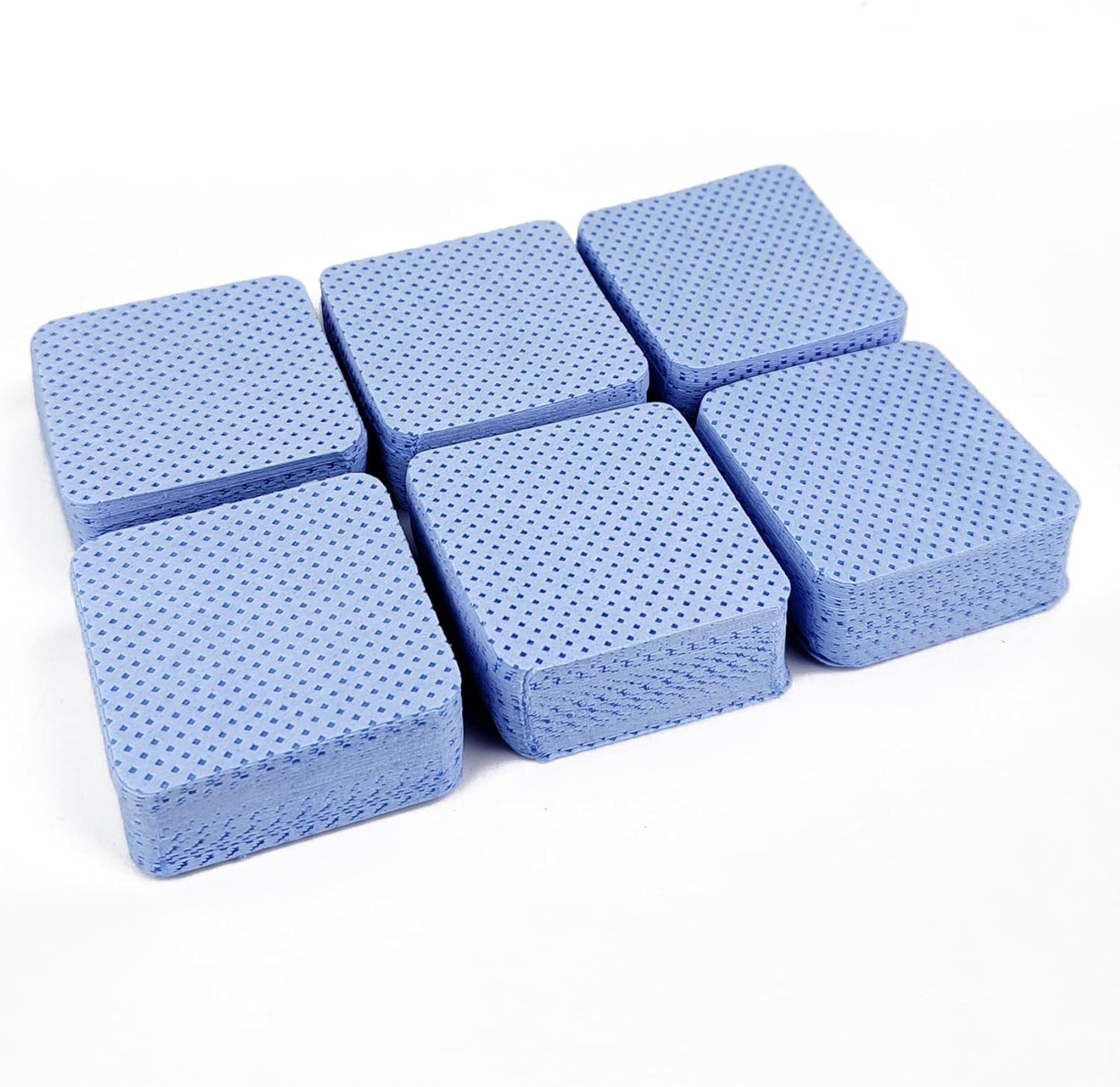 600 Pcs Lint Free Nail Wipes, Non-Woven Nail Polish Remover Pads Nail Polish Wipes for Nail Polish Removal Eyelash Extensions DIY Nail Art Supplies (Blue)