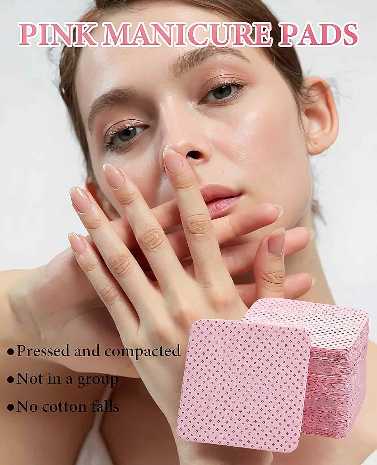 2000PCS Nail Wipes for Gel Nails Lint Free, Pads Toallitas Sin Pelusa Para Uñas