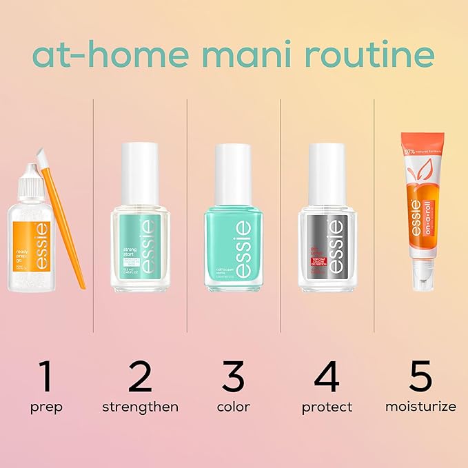 essie Nail Polish, Salon-Quality Yellow Nail Polish, Riviera Rush, Vegan, Limon Cielo, 0.46 Fl Oz