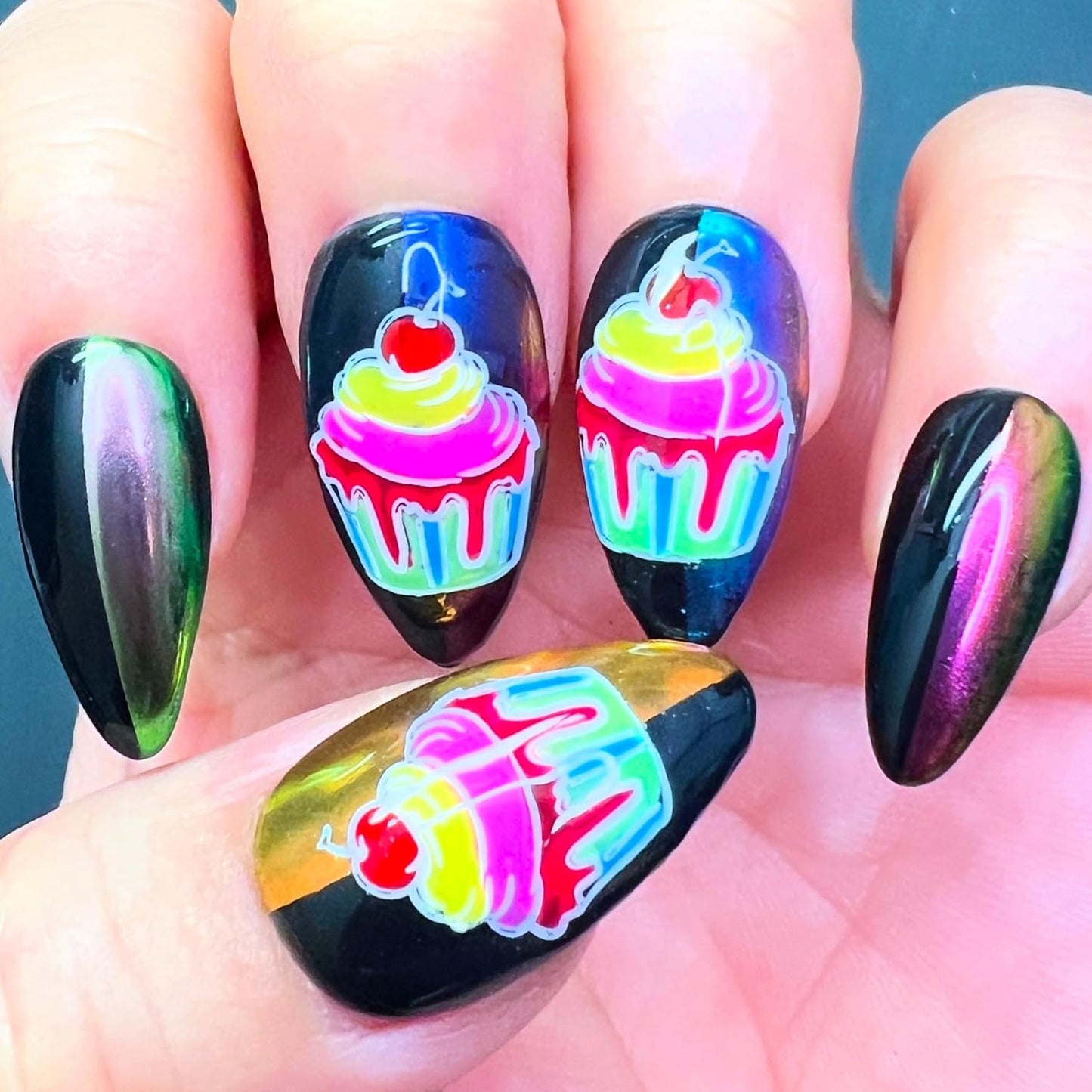 SheModern STICKY BLACK + WHITE + GRAY Stamping Polishes (Set 2) For Nail Art Design Air-Dry Collection. More Transfer Time with Tacky Surface for Easy Adhere of Pigment, Glitter