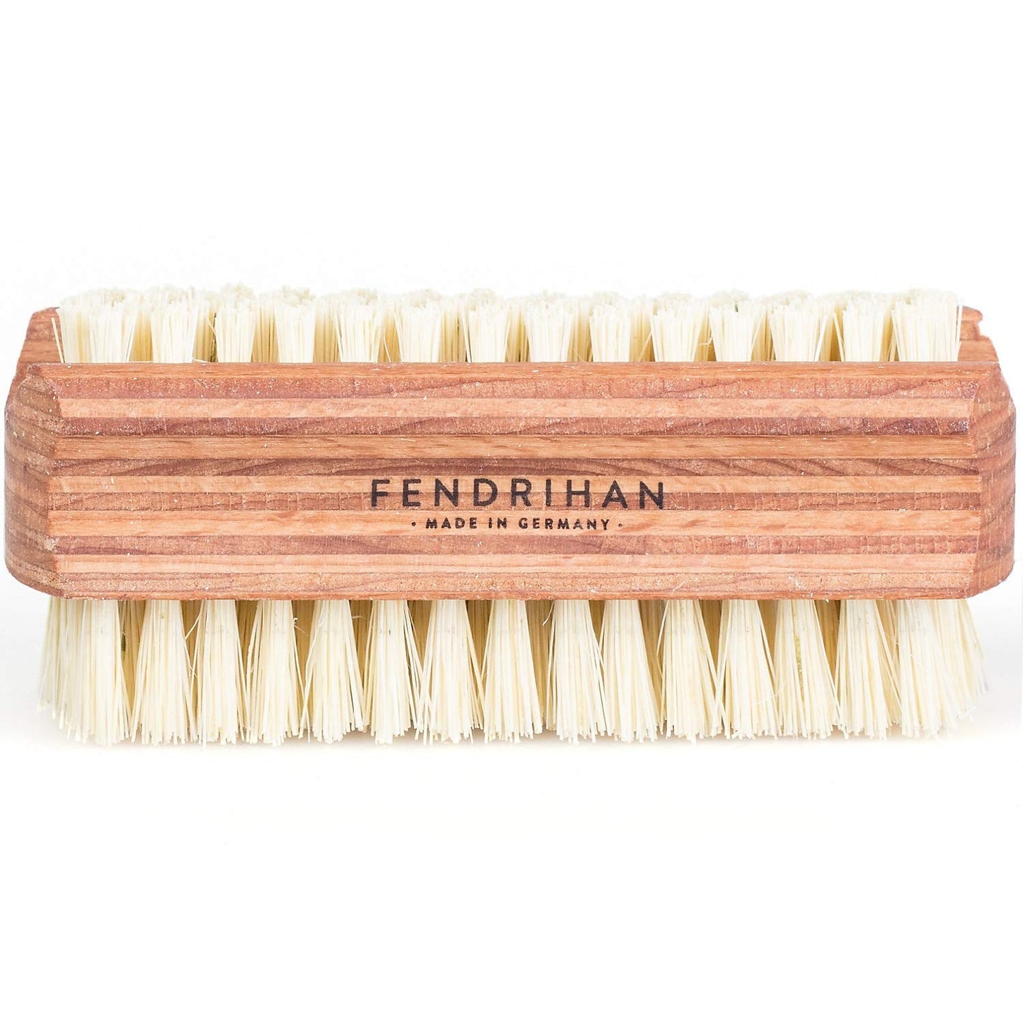 Fendrihan Dual Sided Wood Nail Brush with Sisal Bristles 3.7" (Made in Germany)