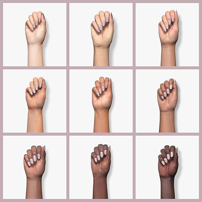 essie gel couture, Long-Lasting Nail Polish, 8-free Vegan, Fashion Freedom, Gray, Tassel Free, 0.46 fl oz