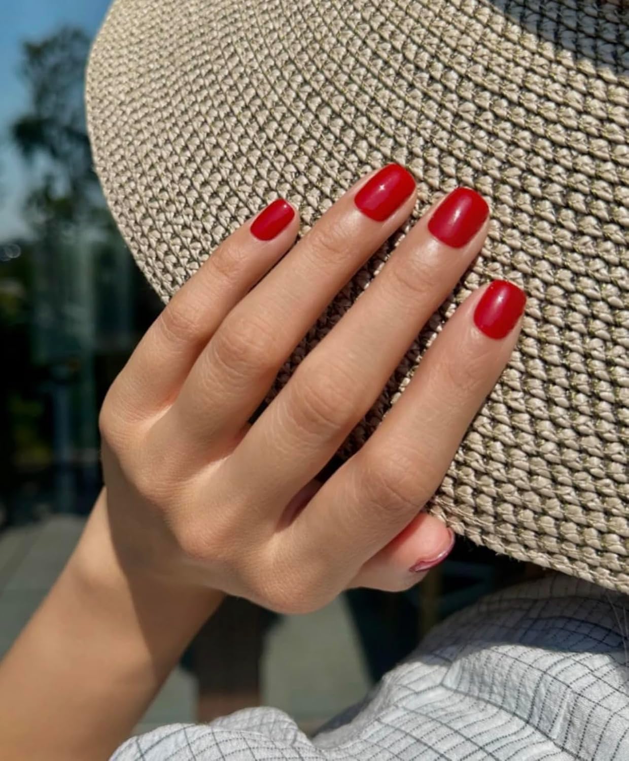NOVA, Female Founded, Semi Cured Gel Nail Strips (Lover) - The 10 Minute Manicure. Salon-Quality, Works with Any Nail Lamp, Easy to Apply & Remove - Incl. Nail File & Wooden Stick (Lover)