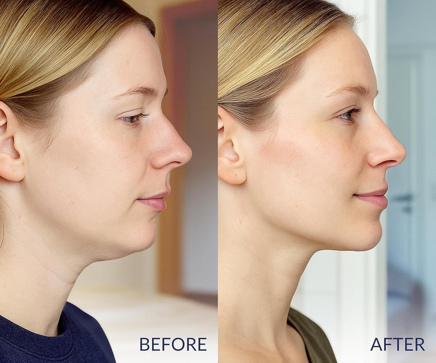 Stylia V Line Lifting Collagen Mask - Lift, Firm & Contour Jawline - Tightening Double Chin Strap with Hyaluronic Acid & Aloe - Neck Lift & Face Tightening Mask - Jawline Shaper Face Lift Tape (7PC)